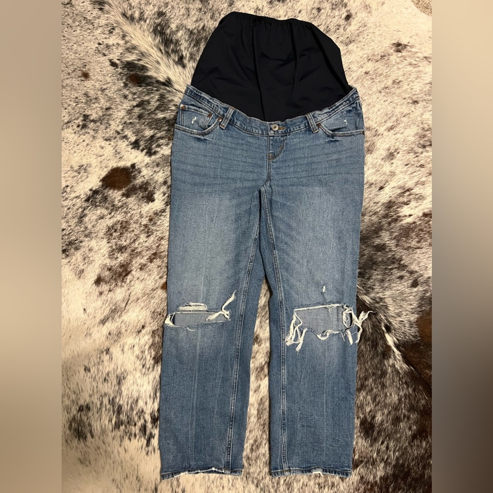 Abercrombie Straight Cut Maternity Jeans (29/8)